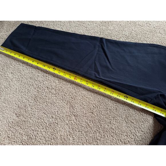 Talbots Petites Dress Pants Trousers Navy Blue Classic Career Wear Womens 12P - Picture 5 of 6